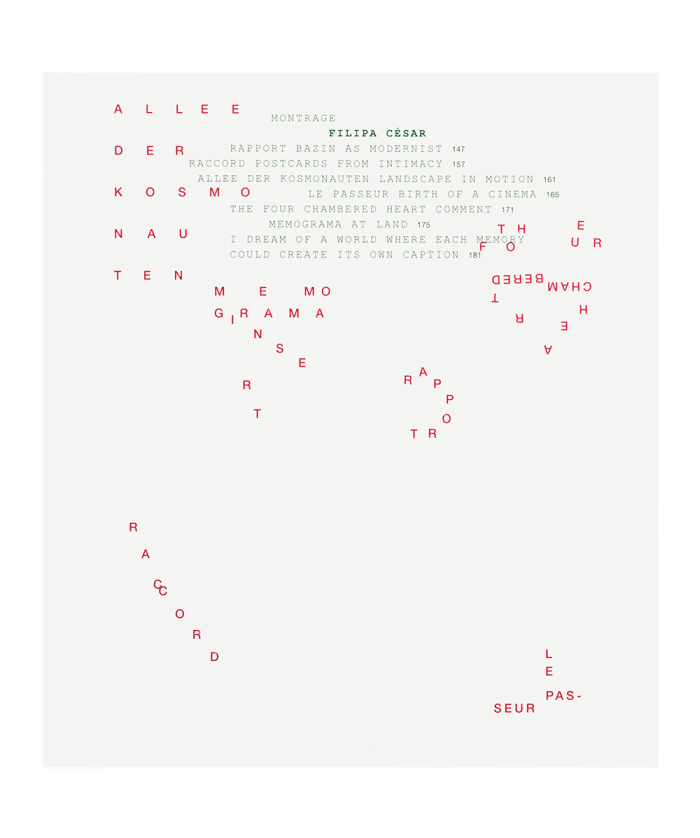 Filipa César, Montrage