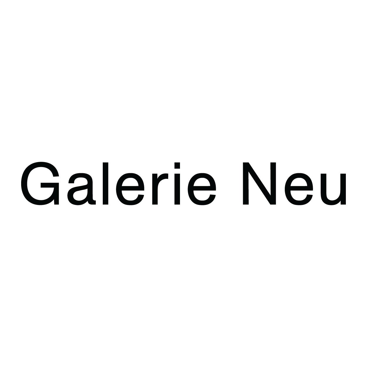 Galerie Neu Logo