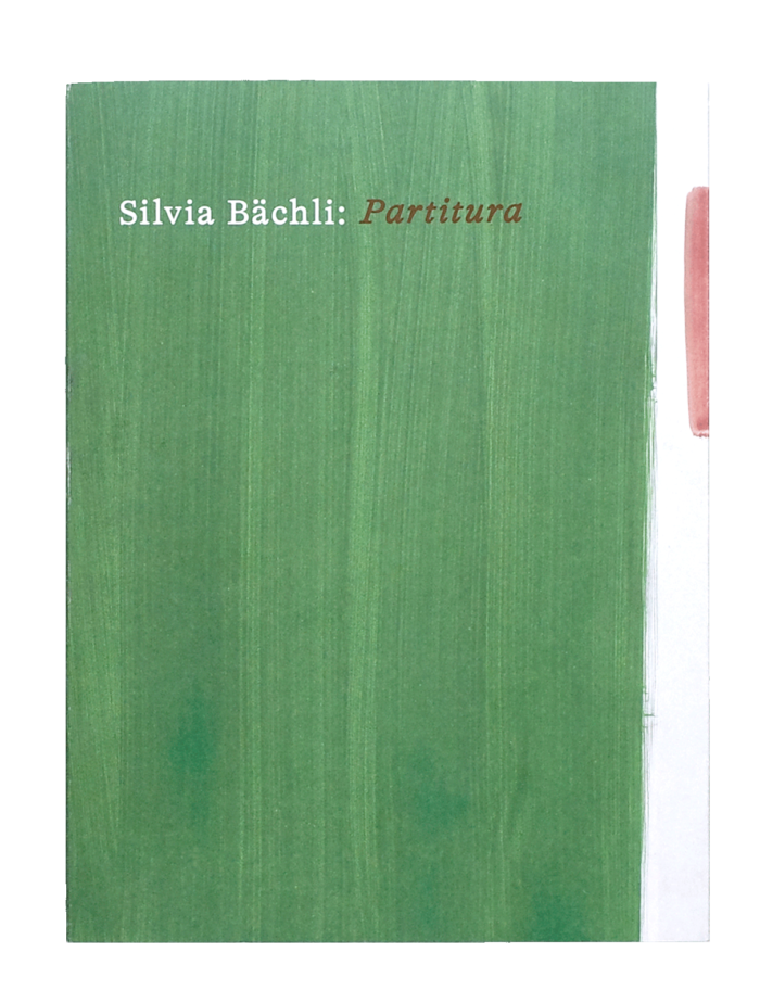 Silvia Bächli, Partitura